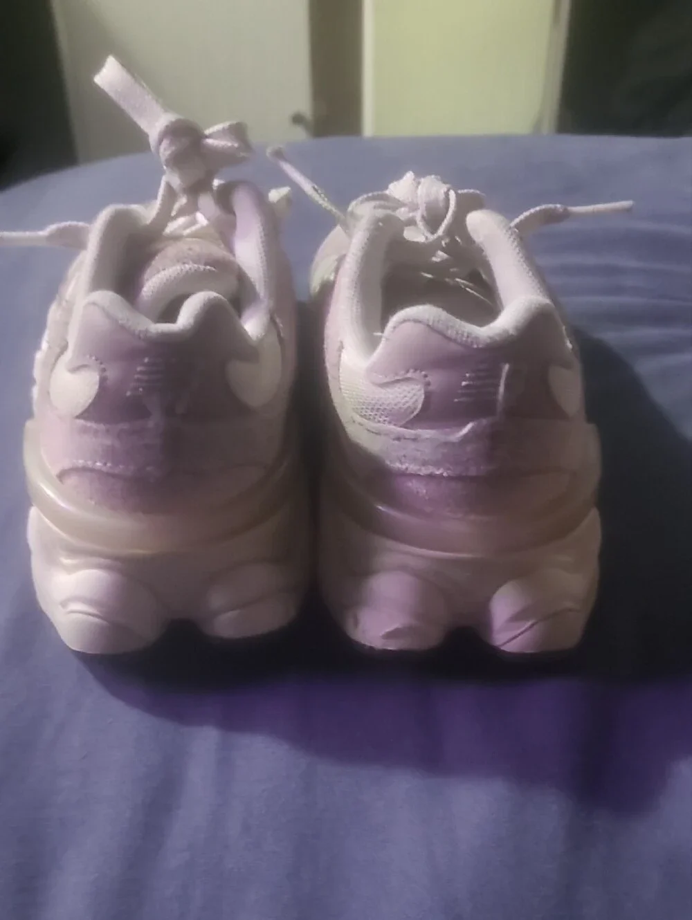 New Balance Kids Pink Lace-Up Sneakers